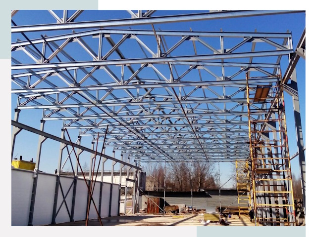 Строительство цехов в Ижевск от 623 руб. под ключ