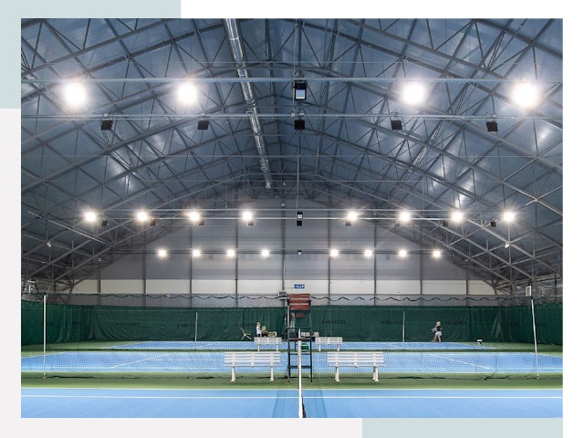 Строительство теннисных кортов в Ижевск от 623 руб.