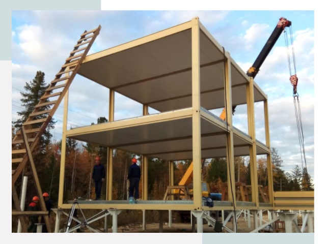 Строительство модульных здания Ижевск