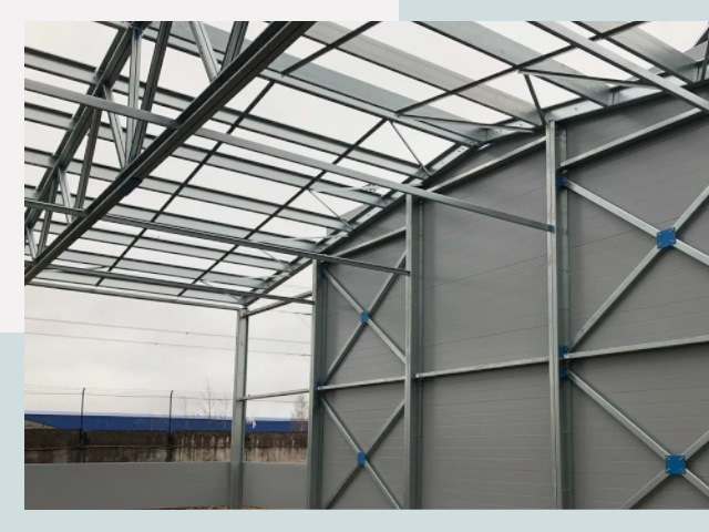 Каркасные ангары от СтальСтрой-Жвс по цене от 623 руб.