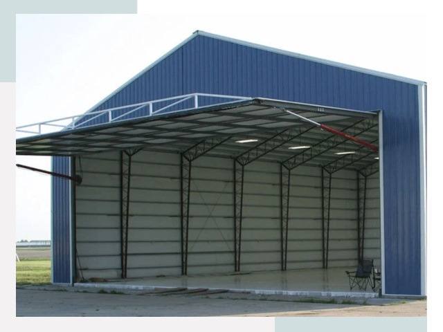 Прямо стенные ангары в Ижевске