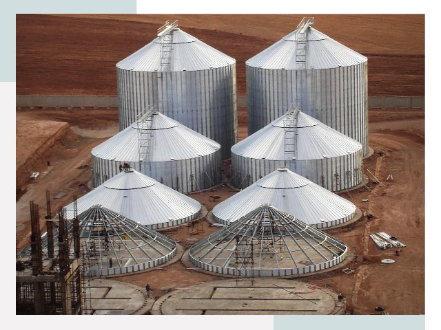 Строительство зерновых силосов в Ижевске