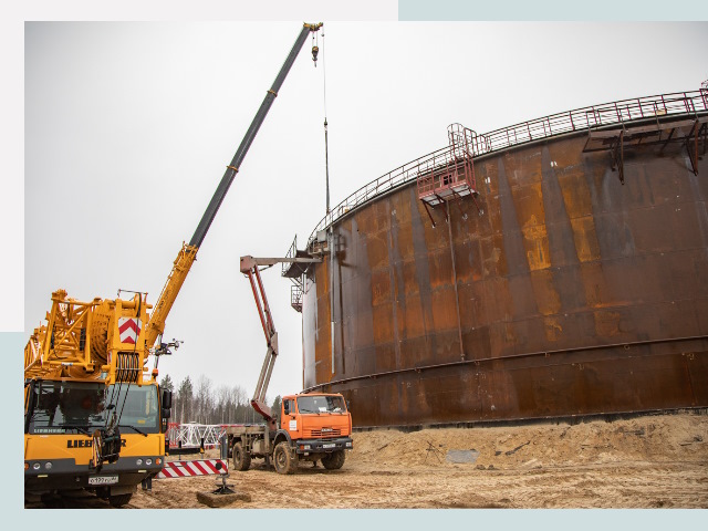 Монтаж резервуаров в Ижевске от 623 руб. за м³