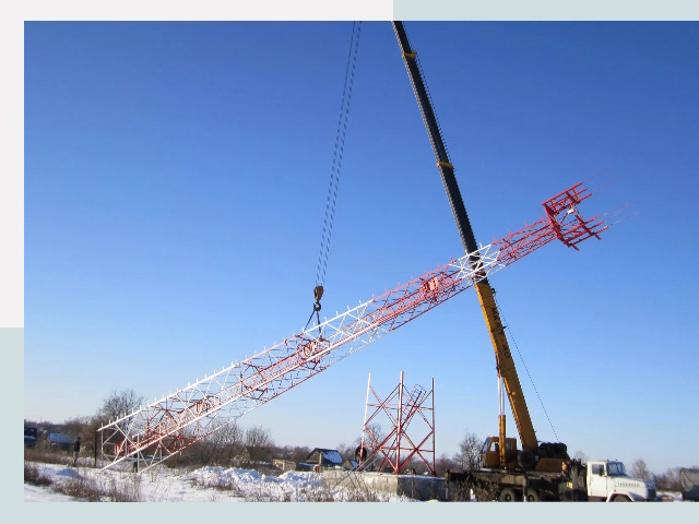 Строительство башен связи в Ижевске от 623 руб.