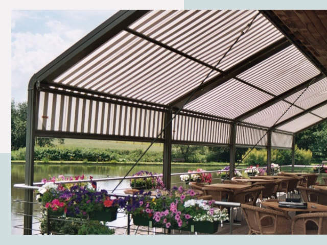 Элегантные навесы для кафе от 623 руб в Ижевск