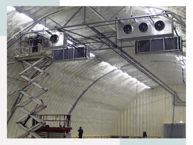 Оснащение ангаров в Ижевске