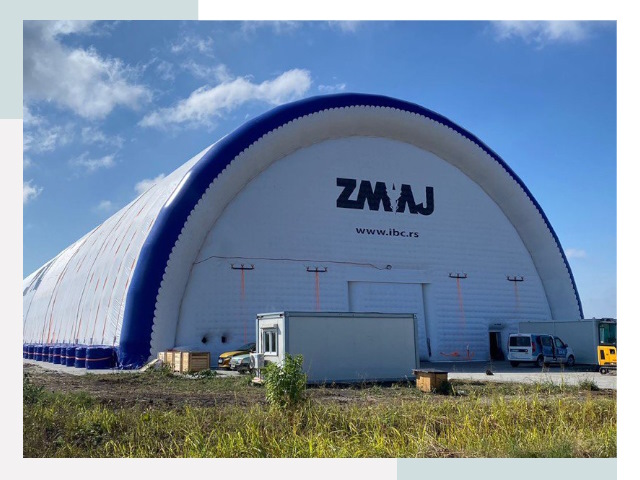 Брендирование ангаров в Ижевске