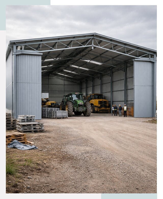 Ангары для сельхозтехники в Ижевске от 20774 р. | СтальСтрой-Жвс