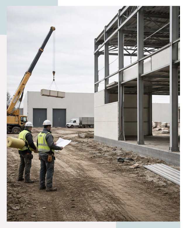 Строительство холодильных складов в Ижевске от 46742 р. - СтальСтрой-Жвс