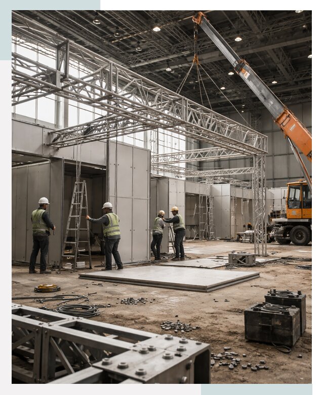 Строительство выставочных павильонов в Ижевске от 36355 р.| СтальСтрой-Жвс