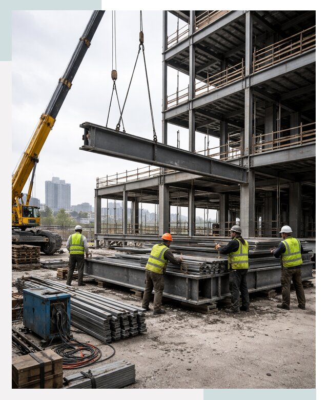 Строительство торгово-офисных зданий в Ижевске от 46742 р.| СтальСтрой-Жвс