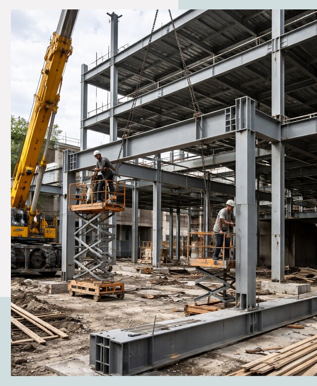 Строительство торгово-офисных зданий под ключ в Ижевске